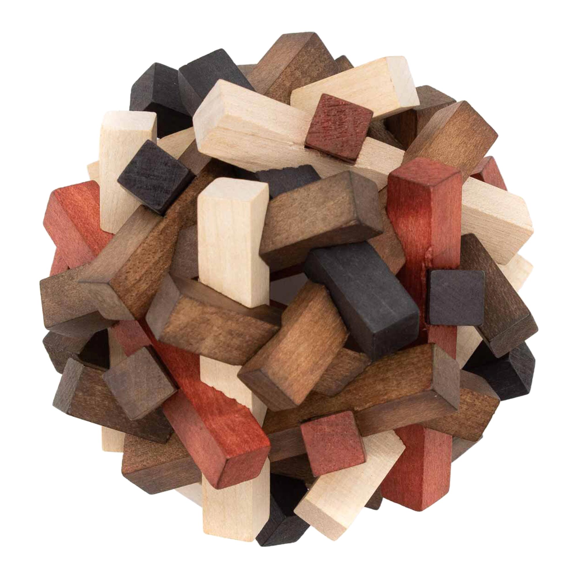 Casse-tête en bambou Boule 3D - Boutique puzzle et casse-tête