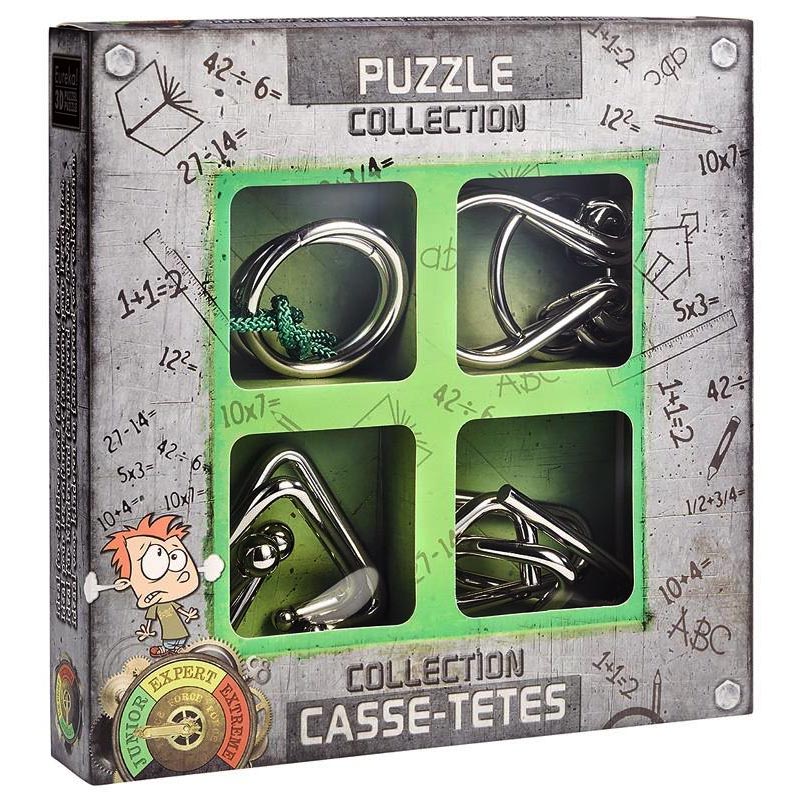marque generique - métal casse-tête puzzles solutions enfants