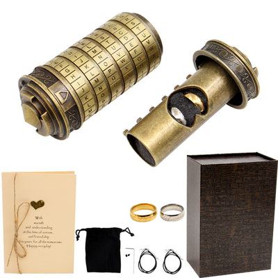 Cryptex Da Vinci Code Bronze