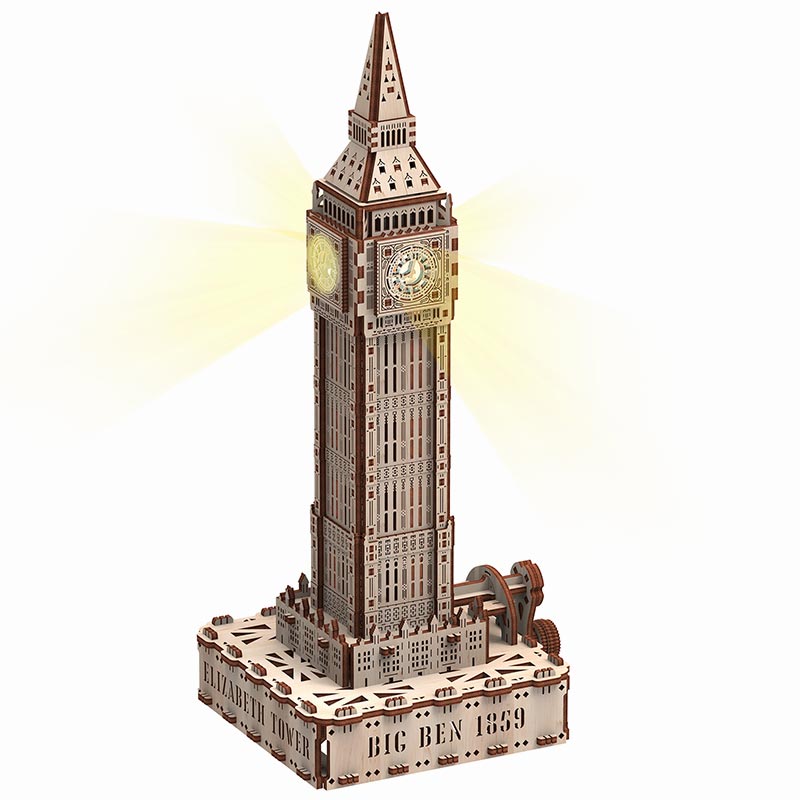 Big Ben modèle articulé Eco - Light - Mr. Playwood