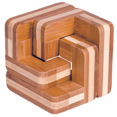 casse tete en bois cube (4 à 7 ans)