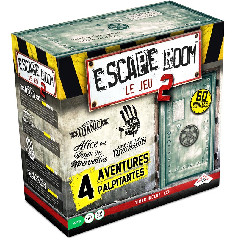Escape Games 2 - Coffret 4 jeux