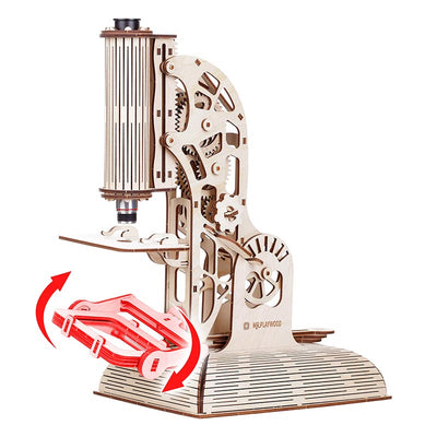 Microscope maquette 3D mobile en bois - Mr. Playwood