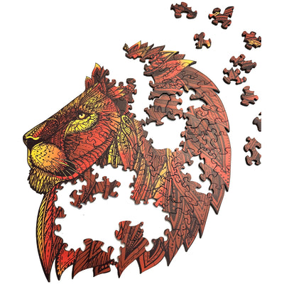 Rainbow Puzzles - LA TÊTE DE LION