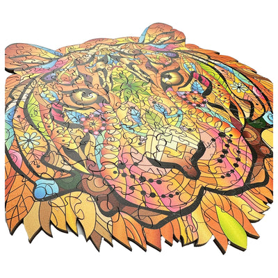 Rainbow Puzzles - LA TÊTE DE TIGRE