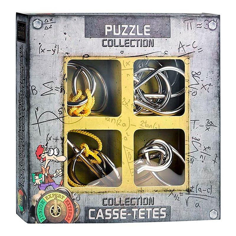 Nouveau casse-tête en métal pour adultes et enfants, jeu de Puzzle